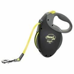 Flexi Giant Gurt Schwarz-Neon