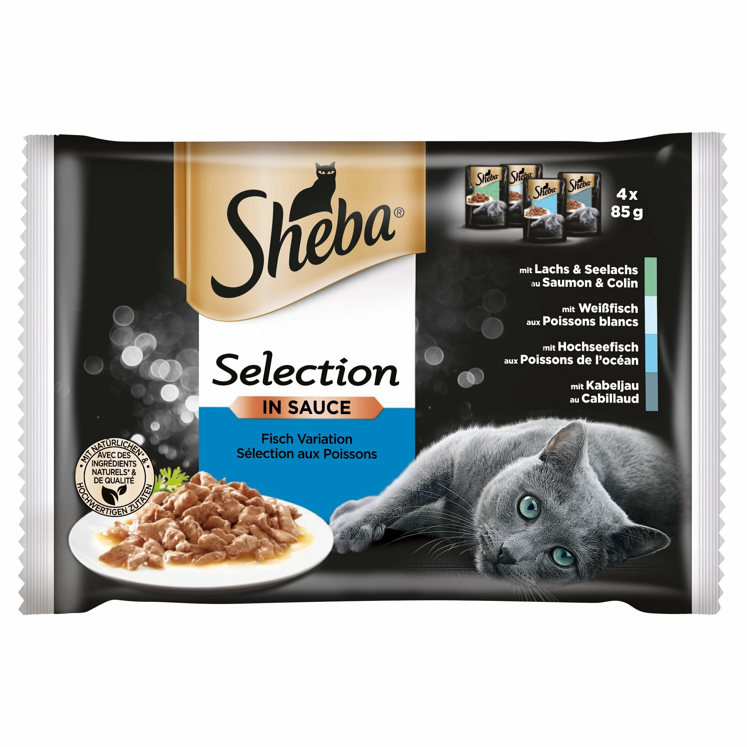 Sheba Selection Katzenfutter In Sauce Diverse Sorten 13x4x85g 3 Sheba Selection Katzenfutter In Sauce Diverse Sorten 13x4x85g