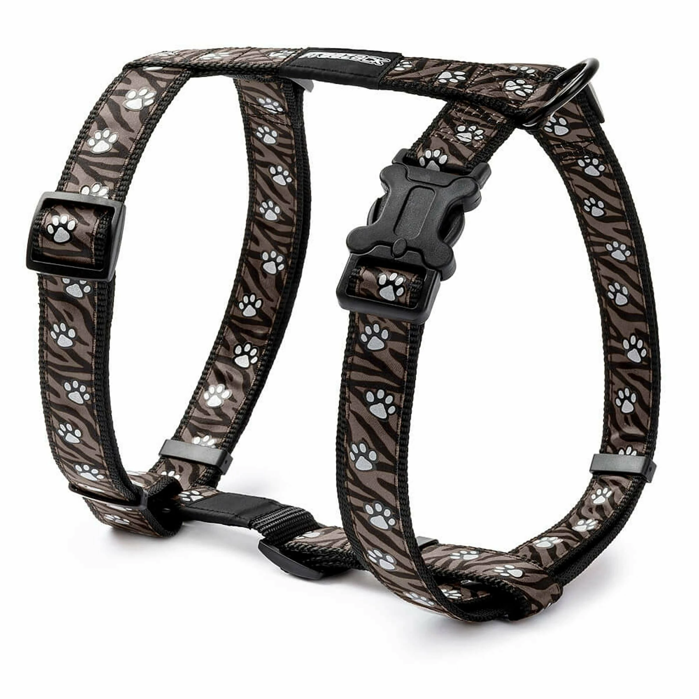 Freezack Alba Reflektierend Brown Paw Geschirr 3 Freezack Alba Reflektierend Brown Paw Geschirr