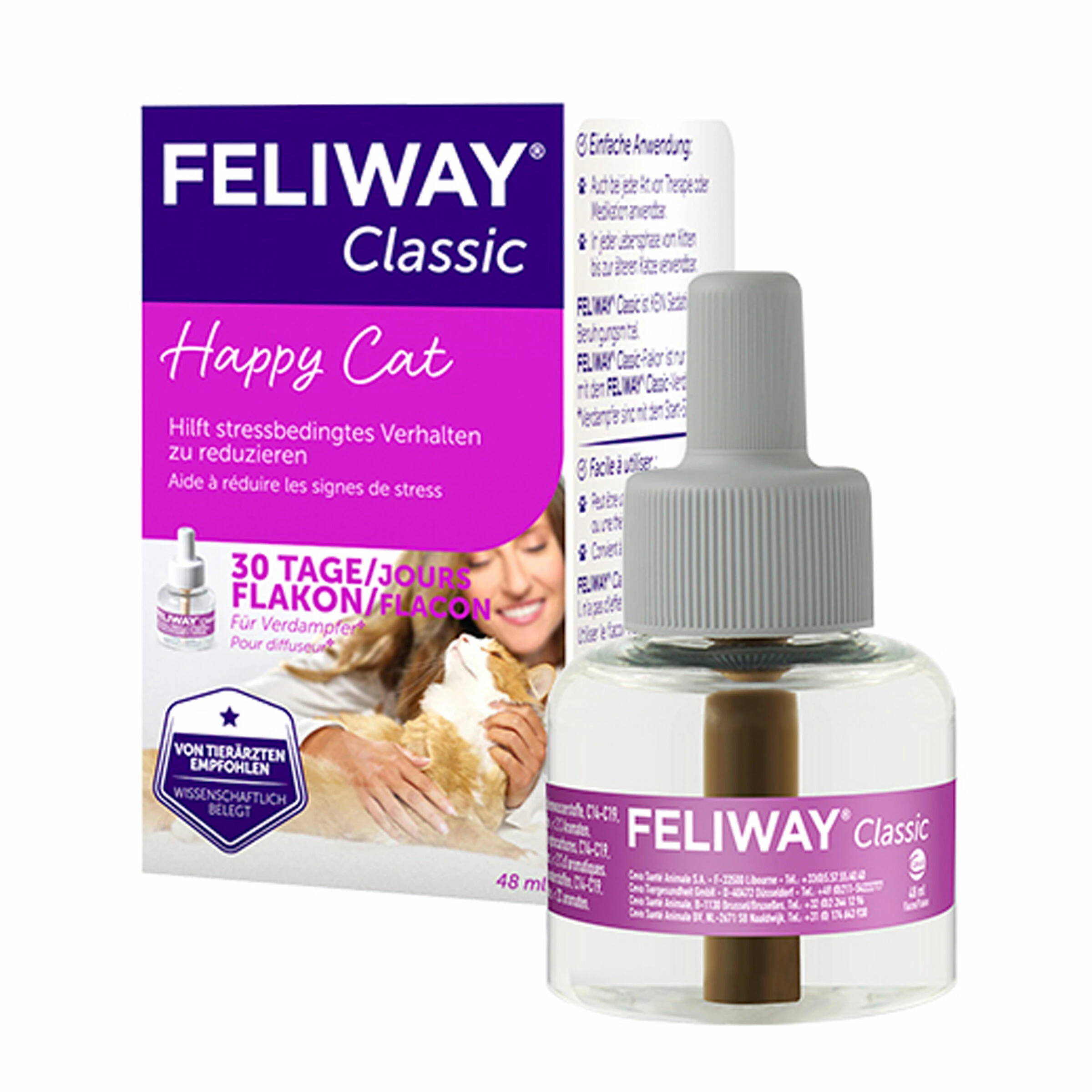 Feliway Classic Zerstäuber 48ml 3 Feliway Classic Zerstäuber 48ml