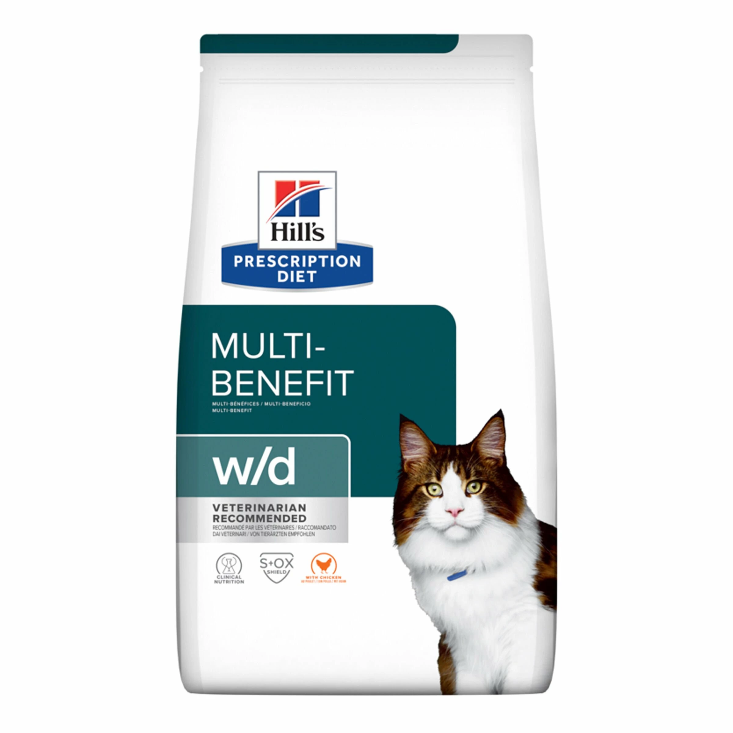 Hill's VET Katze Prescription Diet W/d Multi-Benefit Huhn 3 Hill's VET Katze Prescription Diet W/d Multi-Benefit Huhn