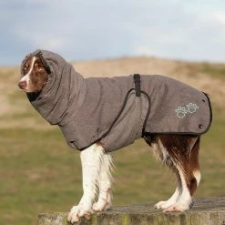 FREEZACK Hundebademantel Grau -Hundefutter Geschäft g5423057 hundebademantel grau 5423057 8 p