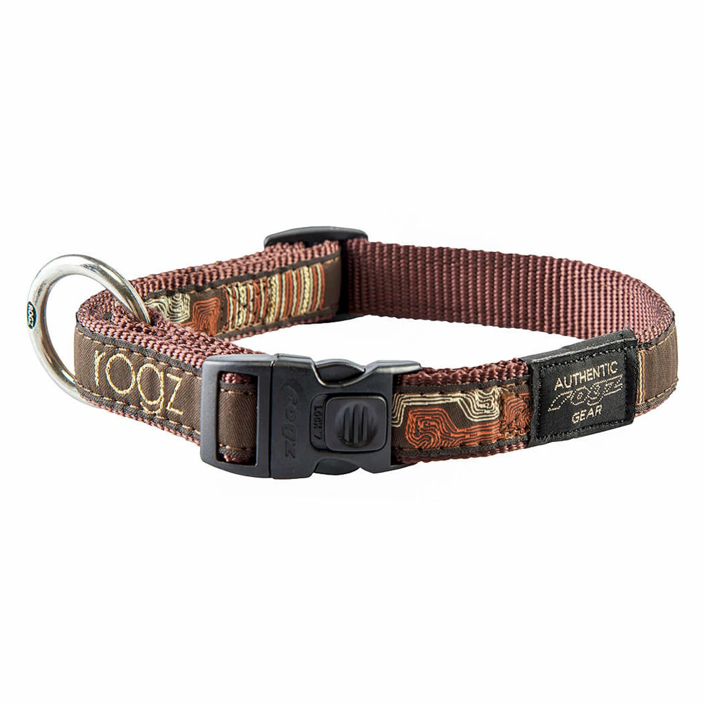 Rogz Fancy Dress Hunde-Halsband Braun 3 Rogz Fancy Dress Hunde-Halsband Braun