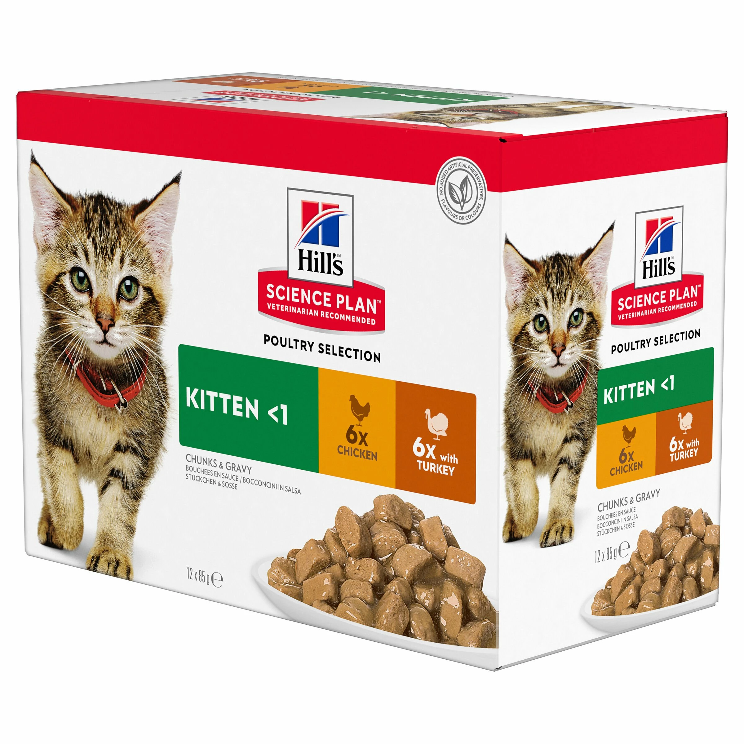 Hill's Kittenfutter Science Plan Nassfutter Multipack 3 Hill's Kittenfutter Science Plan Nassfutter Multipack