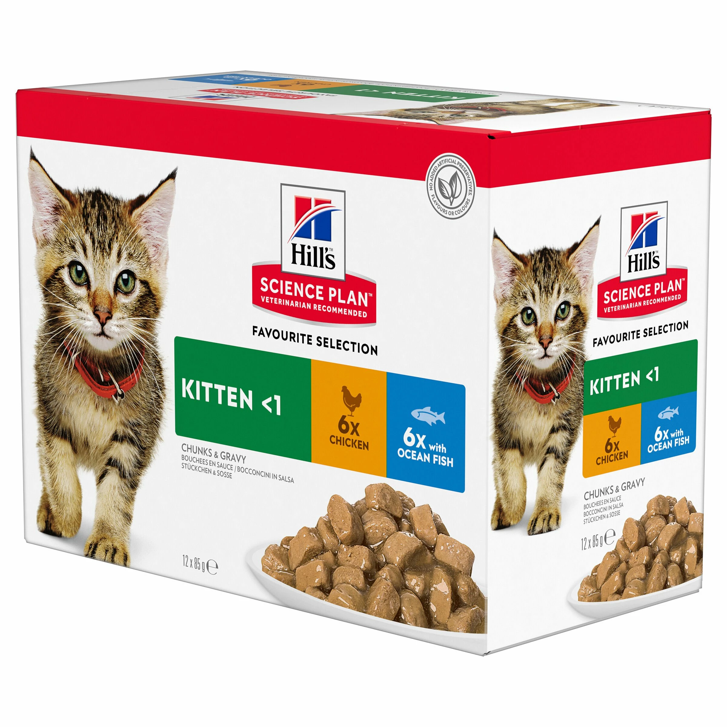 Hill's Kittenfutter Science Plan Nassfutter Multipack 4 Hill's Kittenfutter Science Plan Nassfutter Multipack – Bild 2