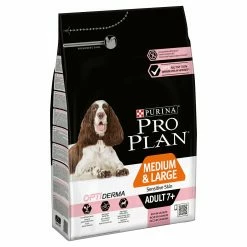 Pro Plan Dog Medium & Large Adult 7+ OPTI DERMA Lachs