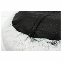 FREEZACK Hundebett Harvey Rund Weiss-schwarz -Hundefutter Geschäft g6194034 hundebett harvey rund weiss schwarz 5418622 2 p