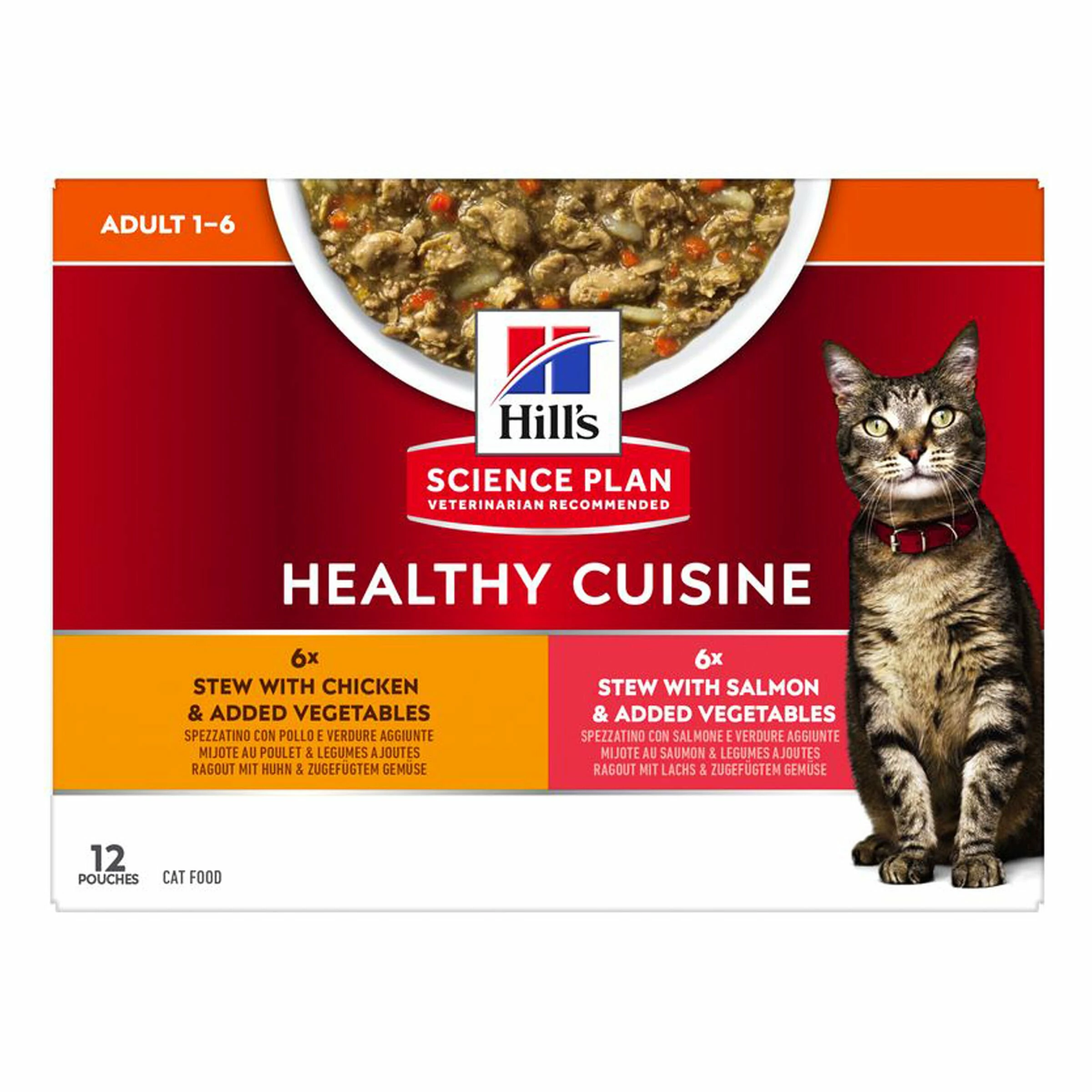 Hill's Science Plan Katzenfutter Healthy Cuisine Ragout 3 Hill's Science Plan Katzenfutter Healthy Cuisine Ragout