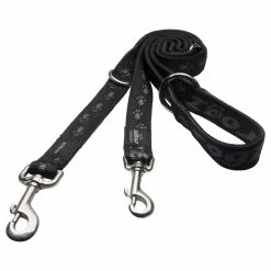 Rogz Alpinist Hundeleine Schwarz 180cm