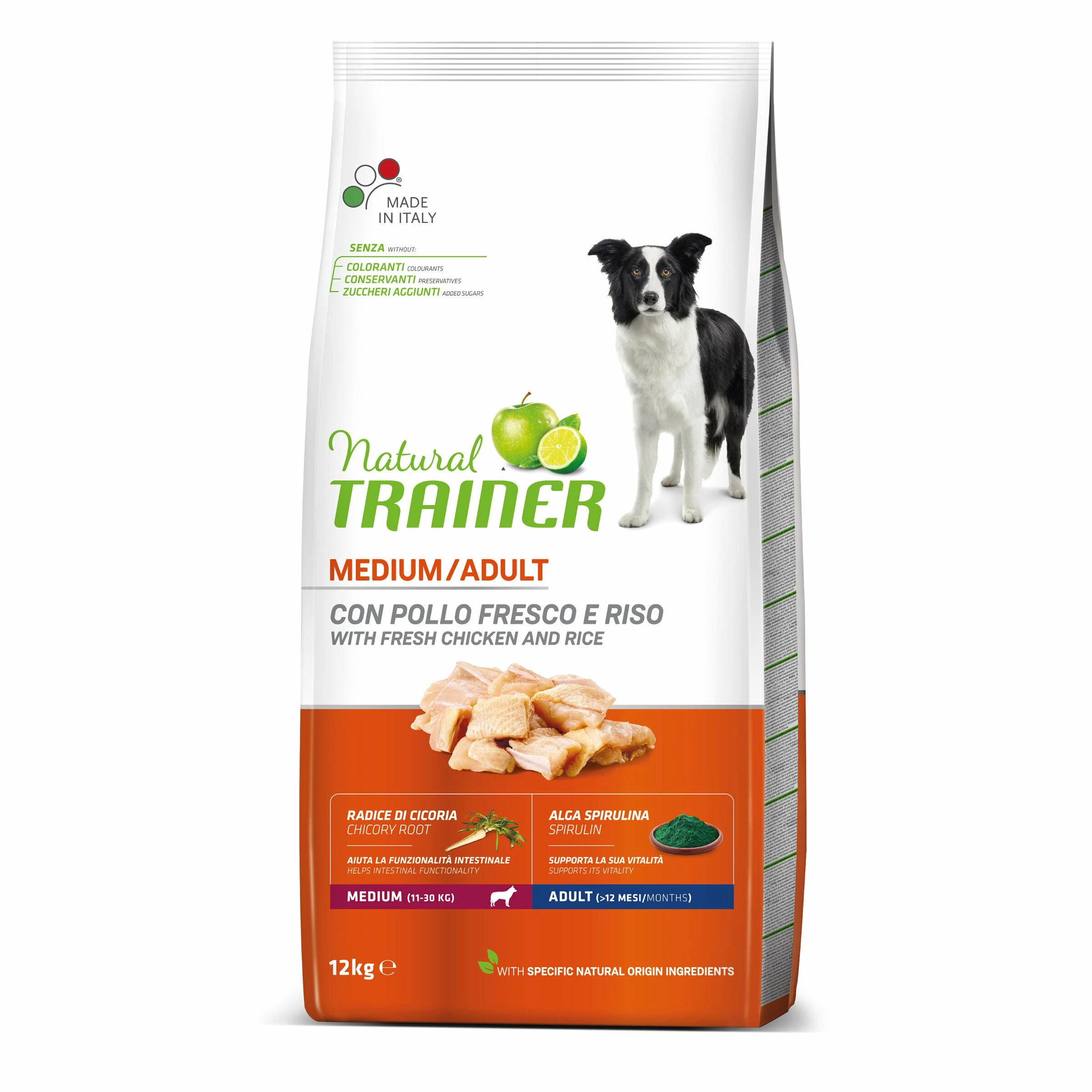 Trainer NATURAL Adult Medium Chicken & Rice 3 Trainer NATURAL Adult Medium Chicken & Rice