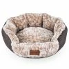 Freezack Hundebett Open Volant Sherpa Braun-beige -Hundefutter Geschäft g7086668 freezack hundebett open volant sherpa braun beige 522750w s