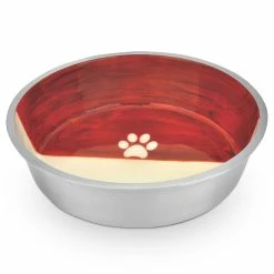Freezack Hundenapf Royal Bowl Creme/rot