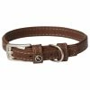 Rogz Hunde Lederhalsband Braun -Hundefutter Geschäft g7126974 rogz hunde lederhalsband braun 510900j 1 p