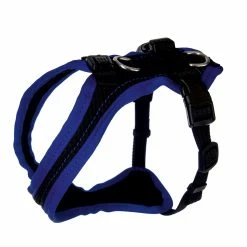 Grossenbacher Brustgeschirr Dogs Fun Run Blau