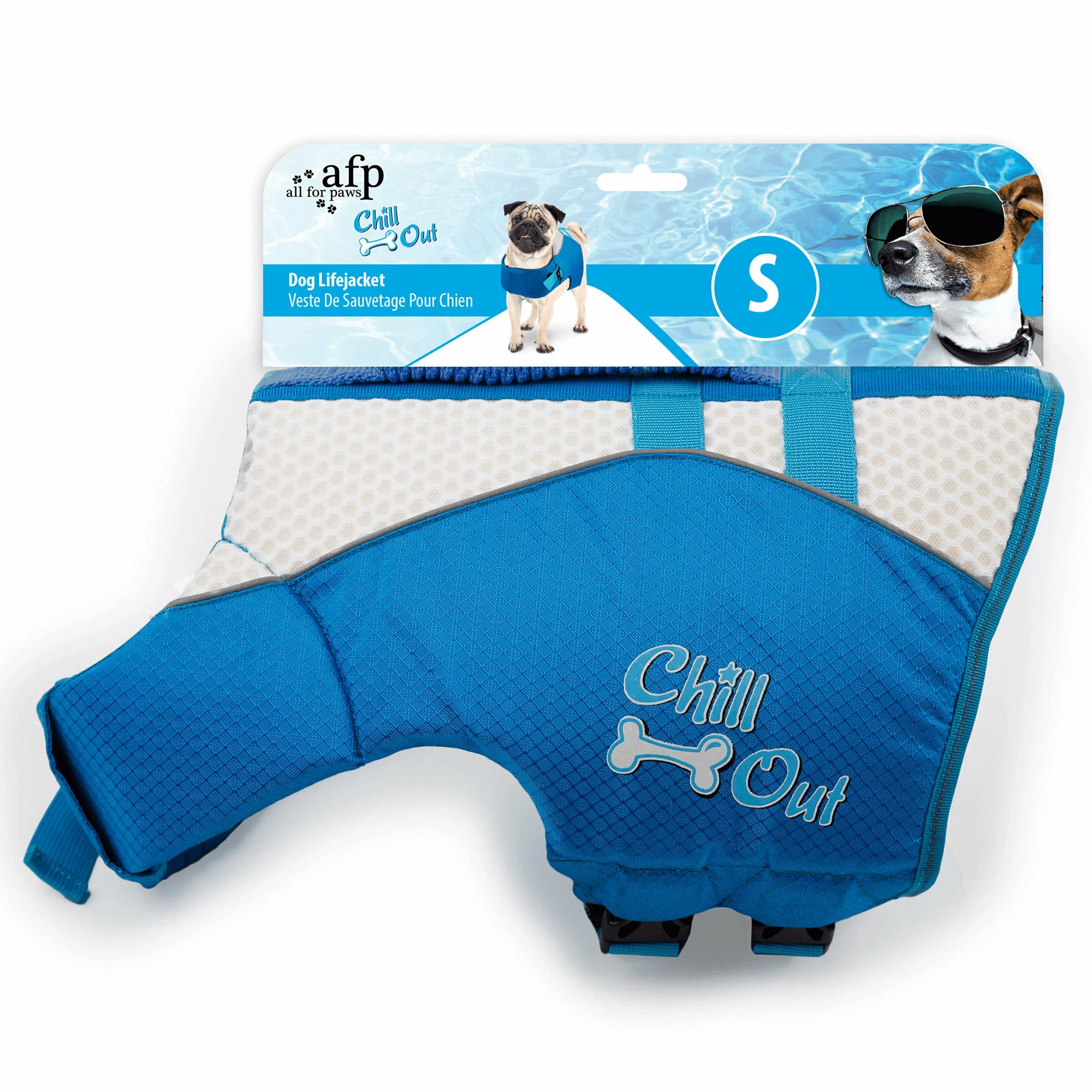 All For Paws AFP Chill Out Schwimmweste Hund Mit Griff 3 All For Paws AFP Chill Out Schwimmweste Hund Mit Griff