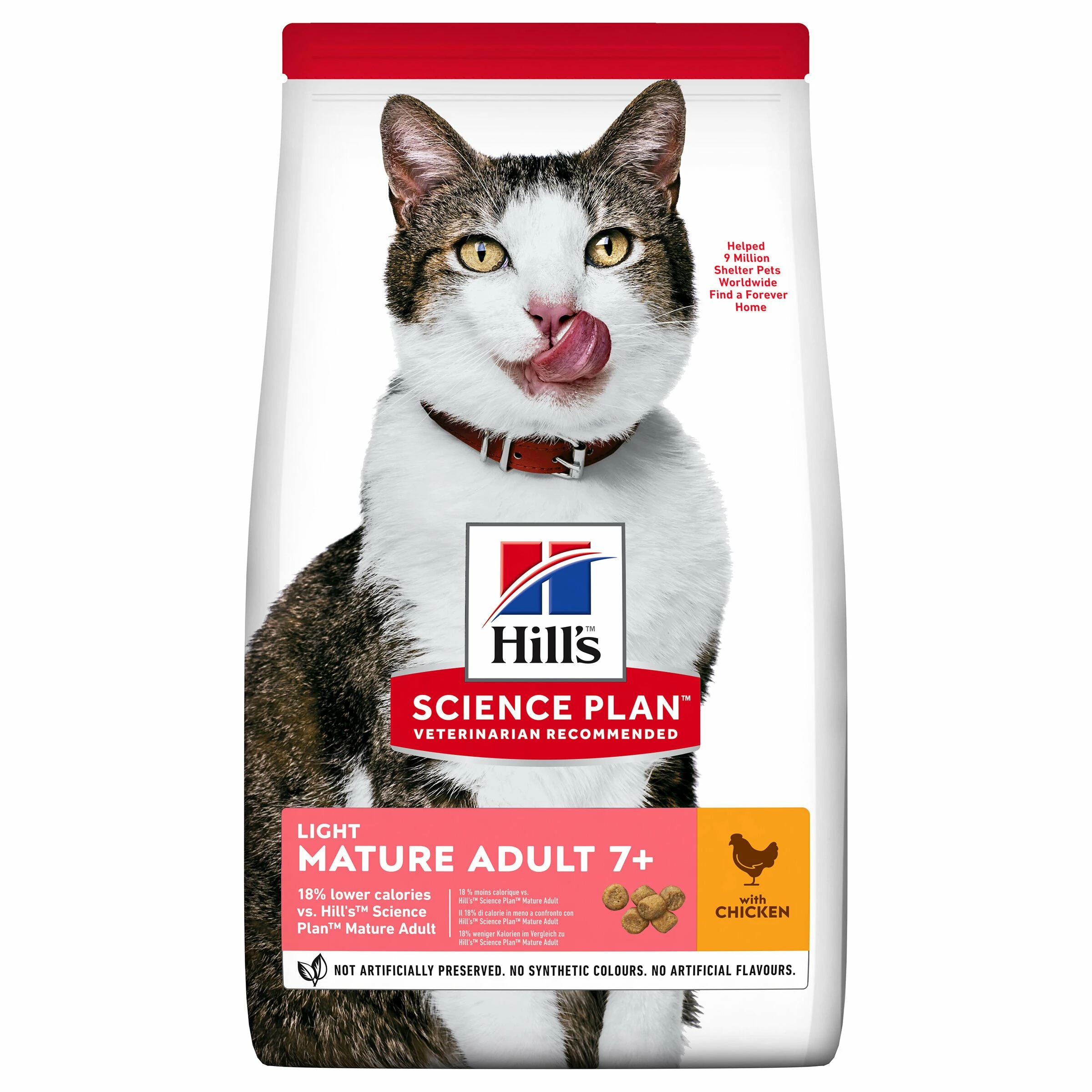 Hill's Katze Science Plan Mature Adult Trockenfutter Light Huhn 3 Hill's Katze Science Plan Mature Adult Trockenfutter Light Huhn