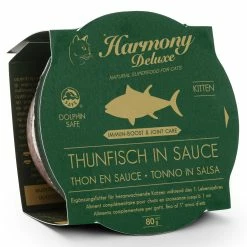 Harmony Cat Deluxe Cup Kitten Thunfisch In Sauce Immun-Boost & Care