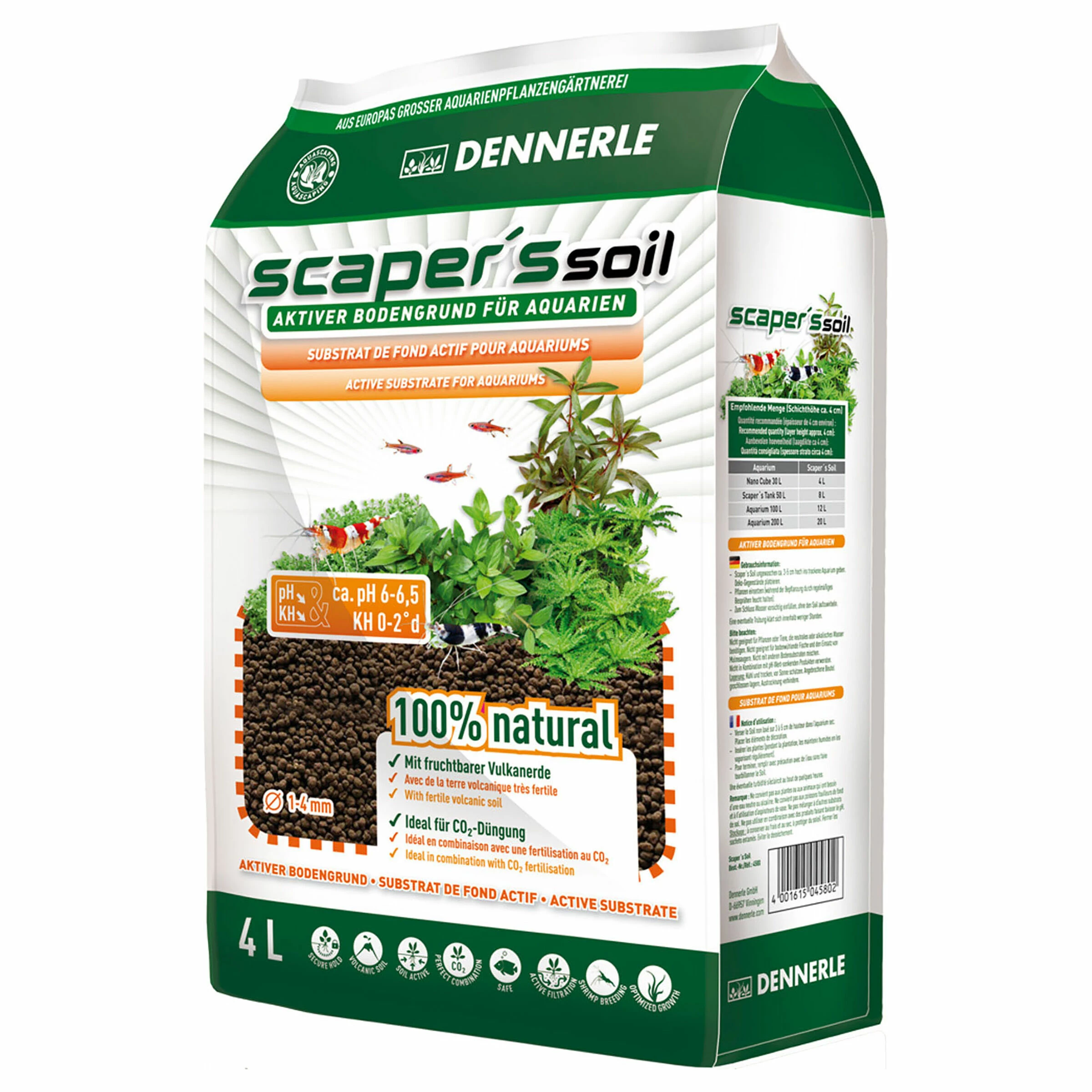 Dennerle Scaper's Soil 1-4mm 3 Dennerle Scaper's Soil 1-4mm